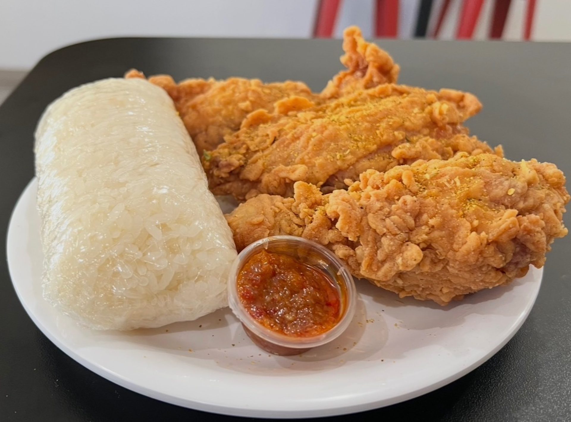 Fried bold. Flavored different.